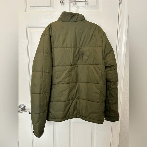 Lands end green mens  jacket tall Large - Picture 2 of 6
